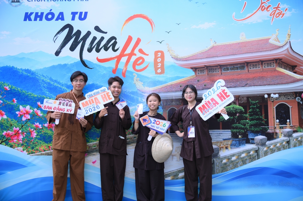 NHẬP KHÓA KHÓA TU MÙA HÈ CHỦ ĐỀ “DỐC ĐỜI” NĂM 2026 | CHÙA HOẰNG PHÁP.