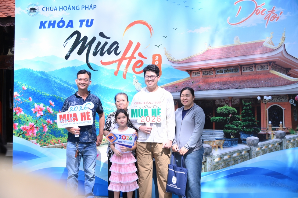 NHẬP KHÓA KHÓA TU MÙA HÈ CHỦ ĐỀ “DỐC ĐỜI” NĂM 2026 | CHÙA HOẰNG PHÁP.