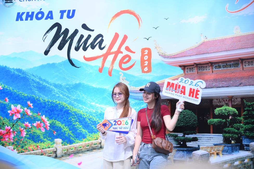 NHẬP KHÓA KHÓA TU MÙA HÈ CHỦ ĐỀ “DỐC ĐỜI” NĂM 2026 | CHÙA HOẰNG PHÁP.