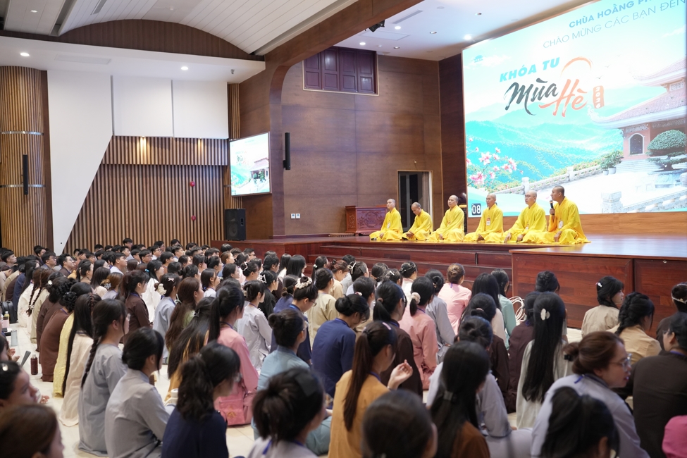 NGÀY KHAI KHÓA KHÓA TU MÙA HÈ CHỦ ĐỀ “DỐC ĐỜI” NĂM 2026 | CHÙA HOẰNG PHÁP.