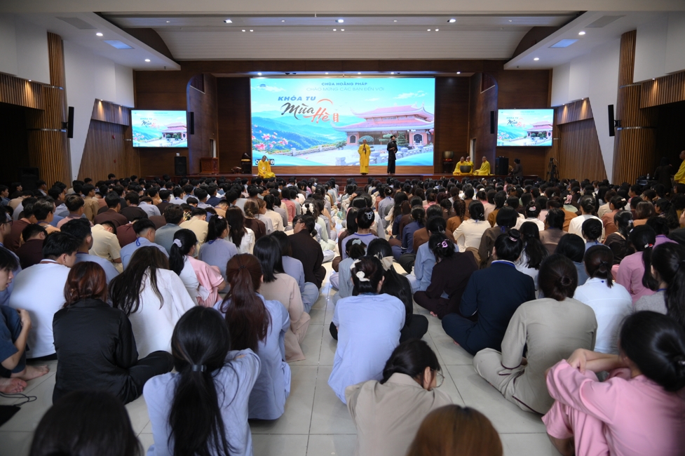 NGÀY KHAI KHÓA KHÓA TU MÙA HÈ CHỦ ĐỀ “DỐC ĐỜI” NĂM 2026 | CHÙA HOẰNG PHÁP.
