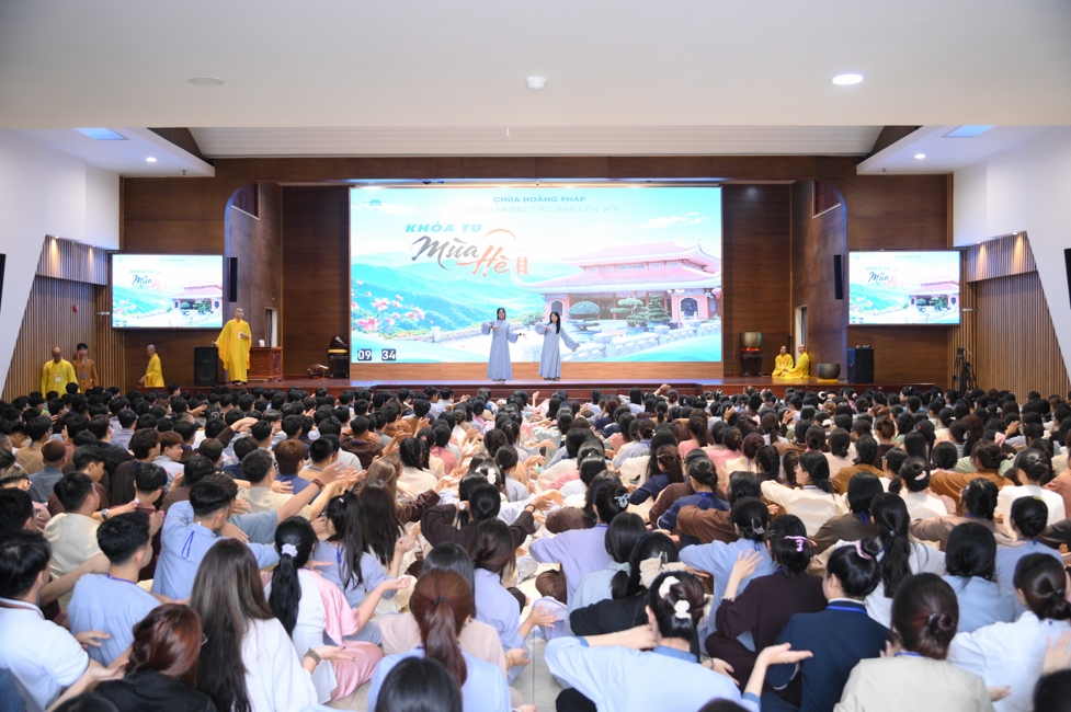 NGÀY KHAI KHÓA KHÓA TU MÙA HÈ CHỦ ĐỀ “DỐC ĐỜI” NĂM 2026 | CHÙA HOẰNG PHÁP.