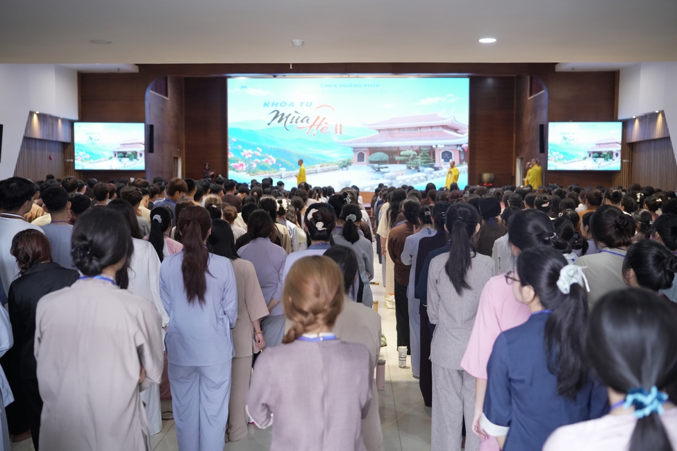 NGÀY KHAI KHÓA KHÓA TU MÙA HÈ CHỦ ĐỀ “DỐC ĐỜI” NĂM 2026 | CHÙA HOẰNG PHÁP.