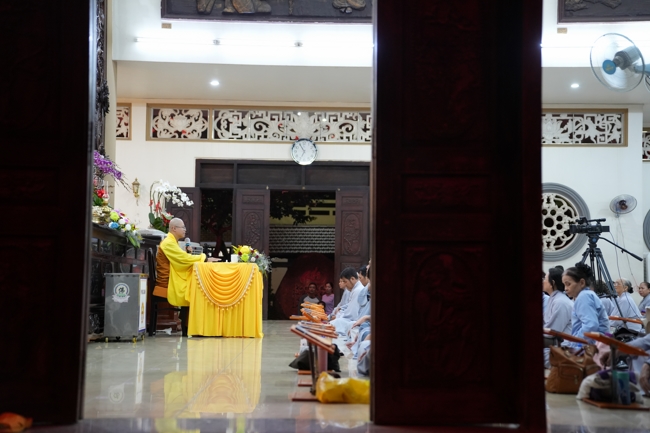LỄ SÁM HỐI - CHÙA HOẰNG PHÁP.