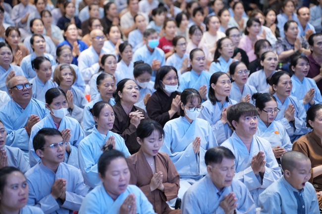 LỄ SÁM HỐI - CHÙA HOẰNG PHÁP.