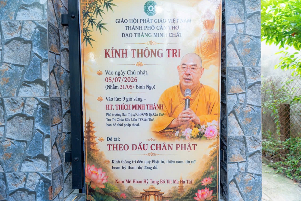 The 5th One-Day Retreat 2026 at Minh Chat Ashram in Can Tho