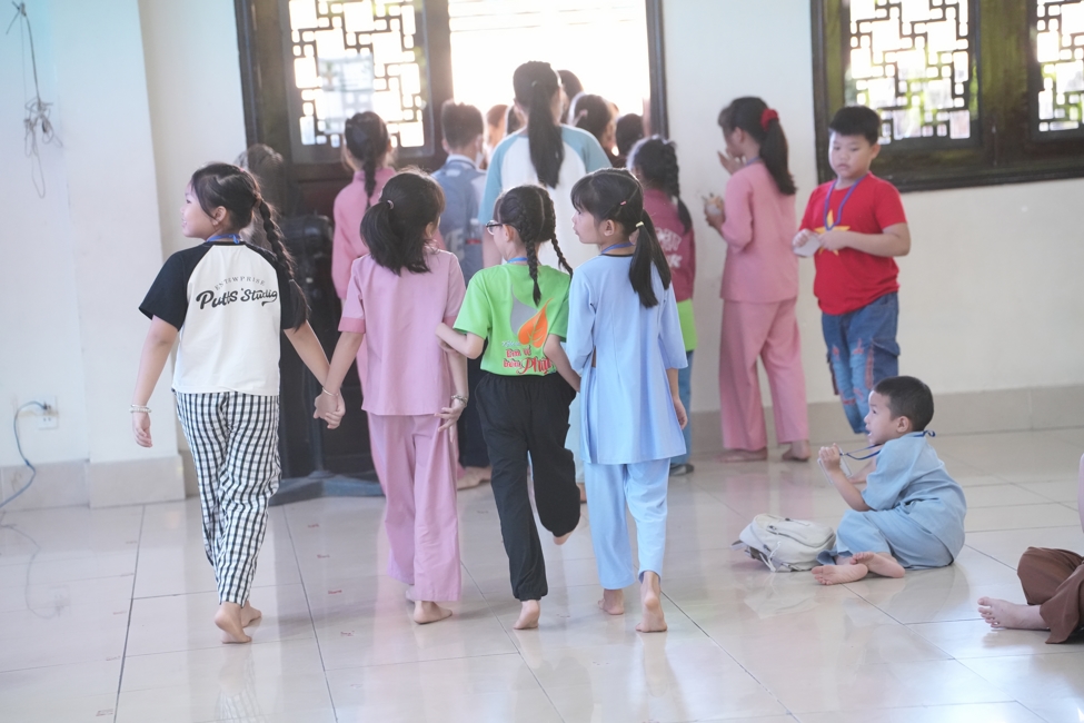 Khoá tu thiếu nhi “Em Về Bên Phật” Lần thứ 75.