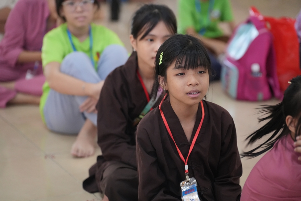Khoá tu thiếu nhi “Em Về Bên Phật” Lần thứ 75.