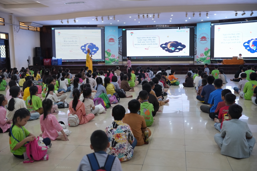 Khoá tu thiếu nhi “Em Về Bên Phật” Lần thứ 75.