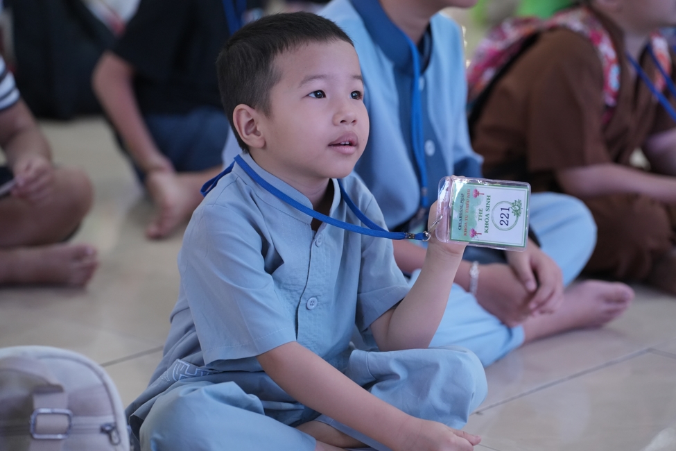 Khoá tu thiếu nhi “Em Về Bên Phật” Lần thứ 75.
