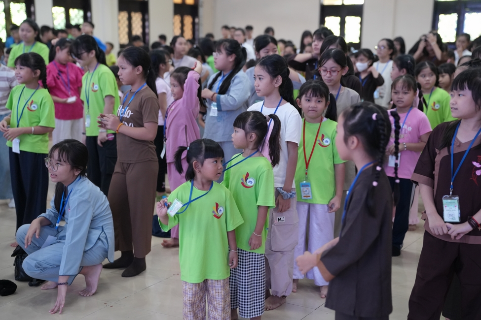 Khoá tu thiếu nhi “Em Về Bên Phật” Lần thứ 75.