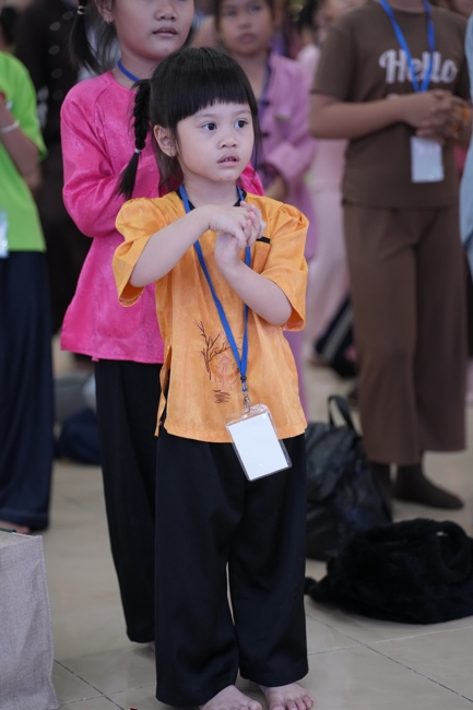 Khoá tu thiếu nhi “Em Về Bên Phật” Lần thứ 75.