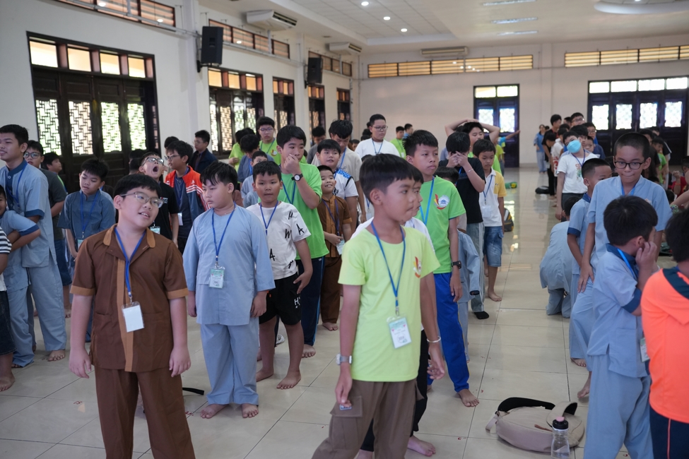 Khoá tu thiếu nhi “Em Về Bên Phật” Lần thứ 75.