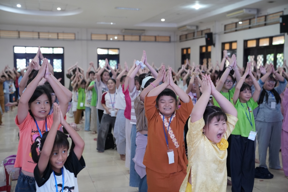 Khoá tu thiếu nhi “Em Về Bên Phật” Lần thứ 75.