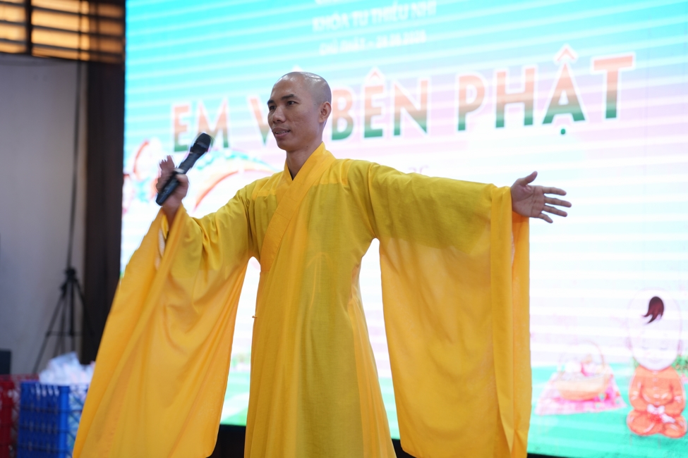 Khoá tu thiếu nhi “Em Về Bên Phật” Lần thứ 75.
