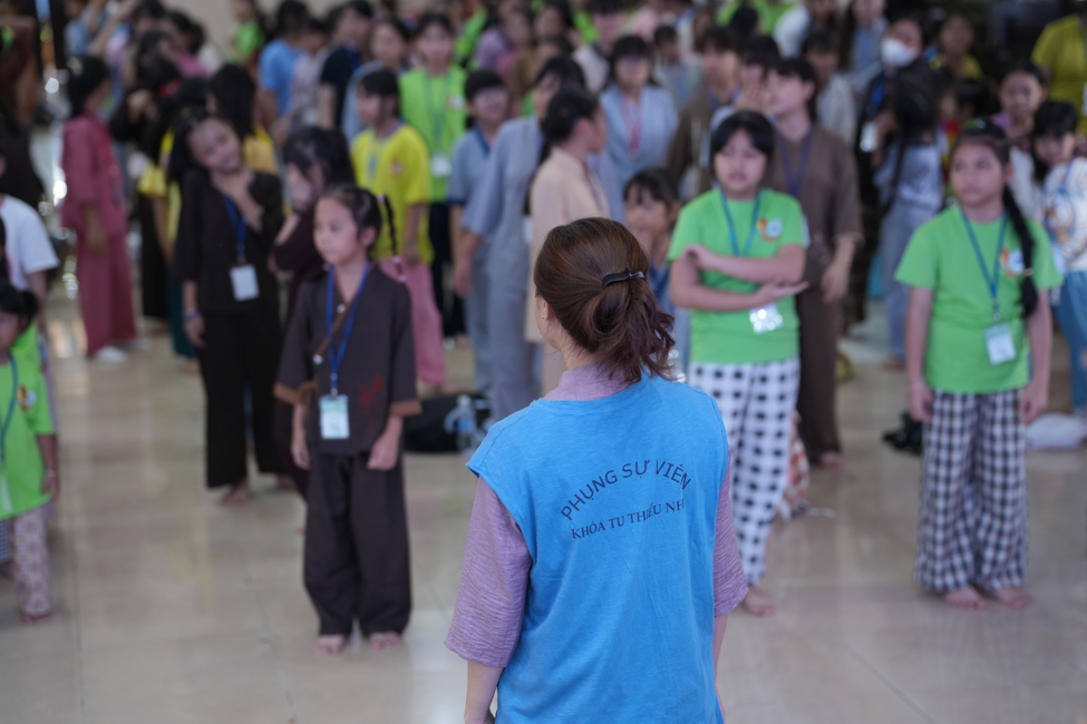 Khoá tu thiếu nhi “Em Về Bên Phật” Lần thứ 75.