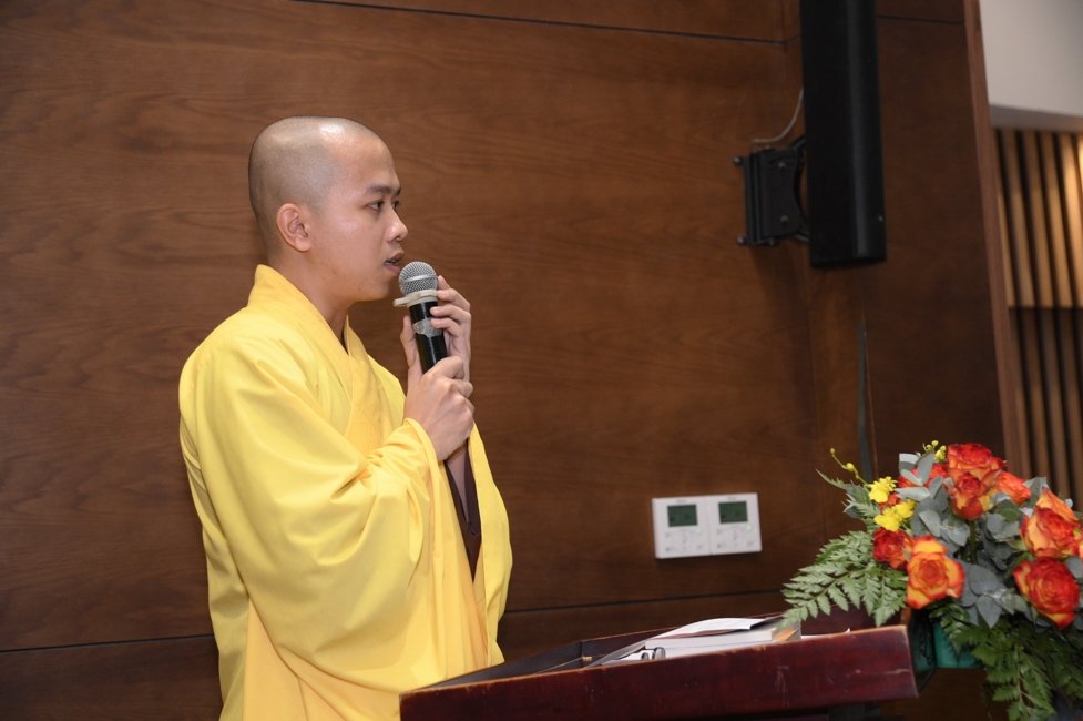 Ceremony of Taking Refuge in the Three Jewels at the 2026 Summer Retreat Life's Slope on the Thursday afternoon.