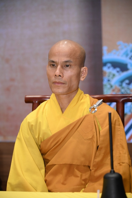 Ceremony of Taking Refuge in the Three Jewels at the 2026 Summer Retreat Life's Slope on the Thursday afternoon.