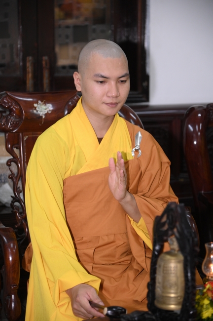 Ceremony of Taking Refuge in the Three Jewels at the 2026 Summer Retreat Life's Slope on the Thursday afternoon.
