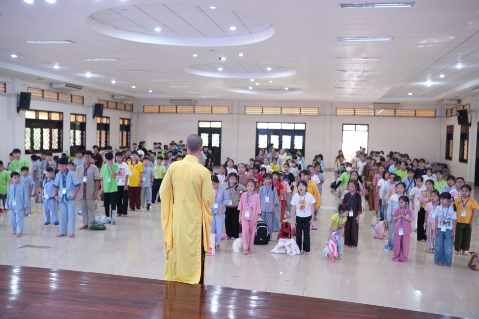 Khoá tu thiếu nhi “Em Về Bên Phật” Lần thứ 76.