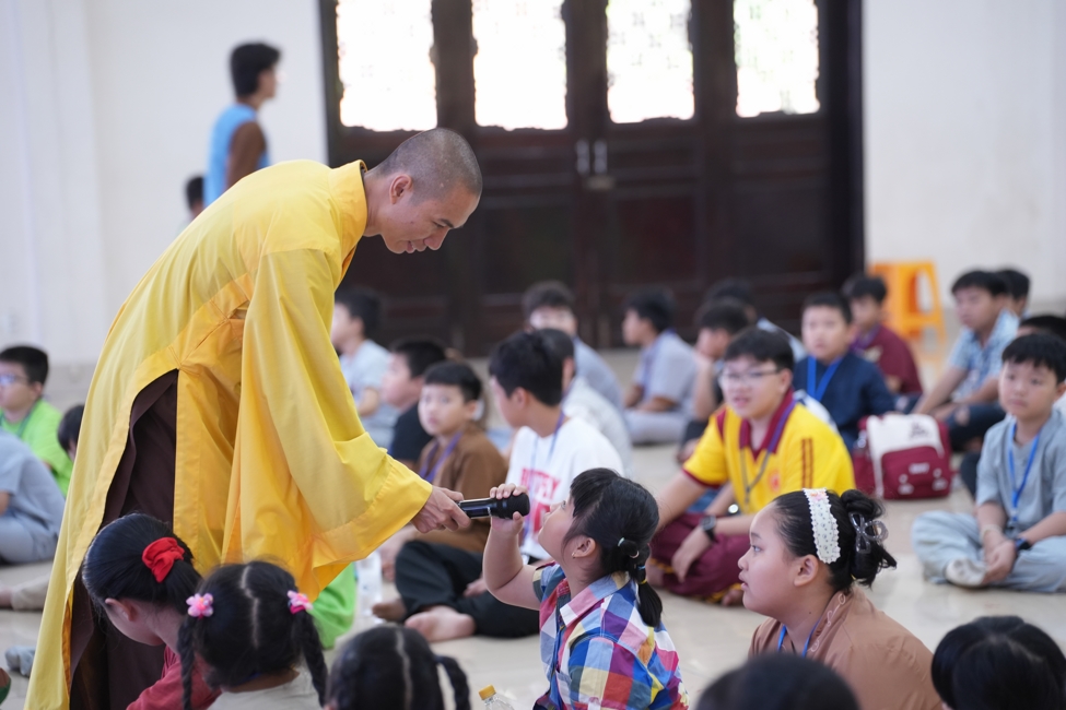 Khoá tu thiếu nhi “Em Về Bên Phật” Lần thứ 76.