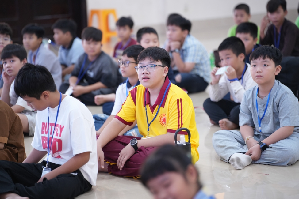 Khoá tu thiếu nhi “Em Về Bên Phật” Lần thứ 76.