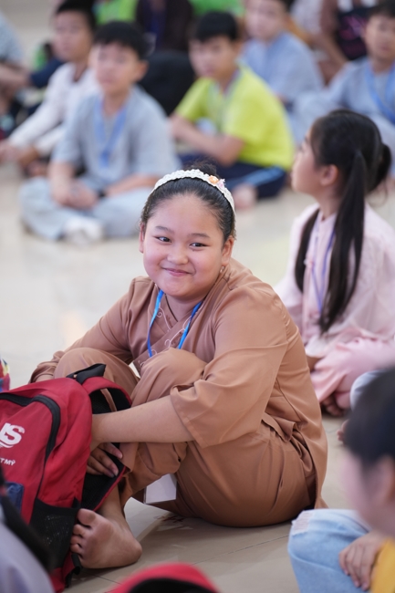 Khoá tu thiếu nhi “Em Về Bên Phật” Lần thứ 76.