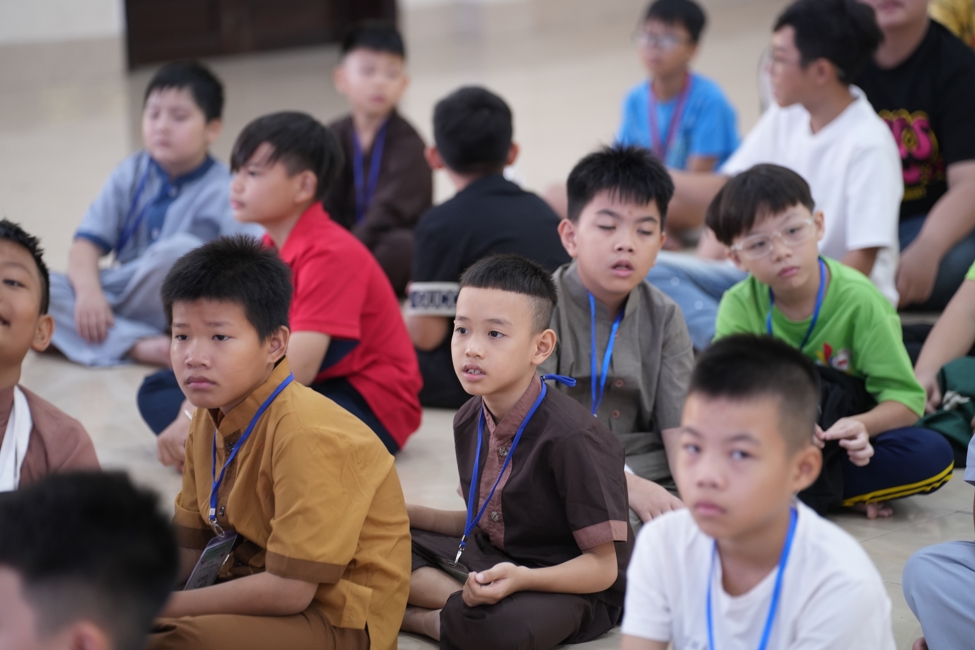 Khoá tu thiếu nhi “Em Về Bên Phật” Lần thứ 76.