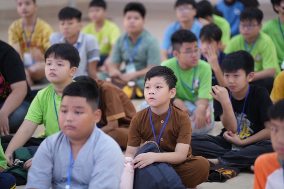 Khoá tu thiếu nhi “Em Về Bên Phật” Lần thứ 76.