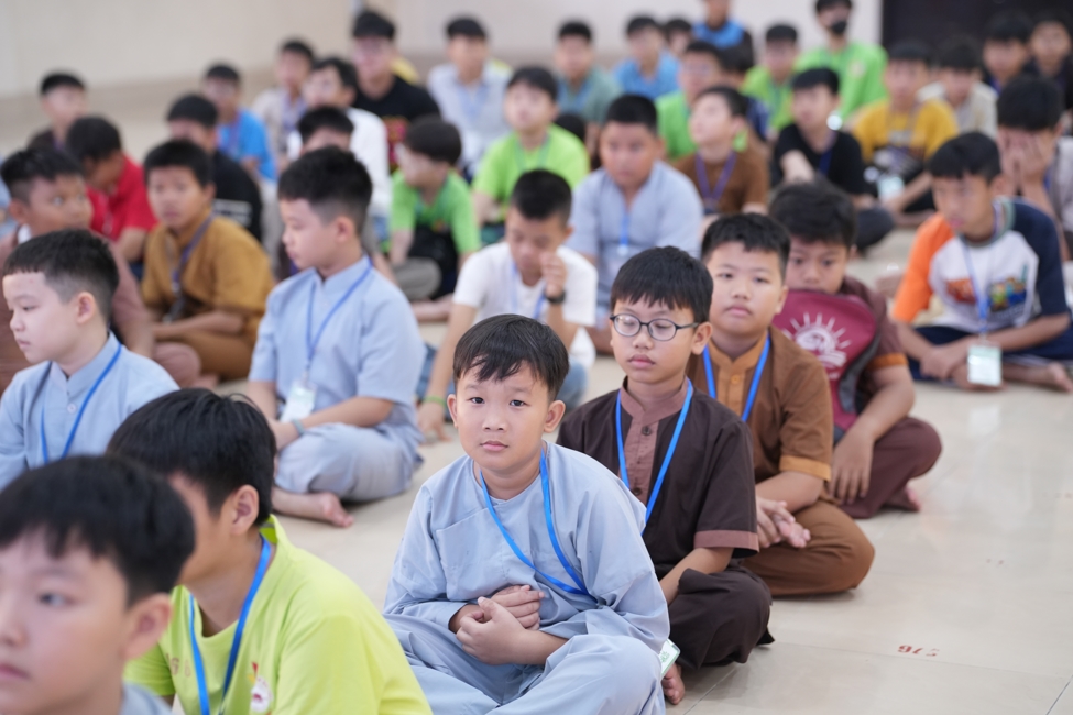 Khoá tu thiếu nhi “Em Về Bên Phật” Lần thứ 76.
