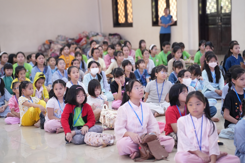 Khoá tu thiếu nhi “Em Về Bên Phật” Lần thứ 76.