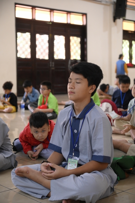 Khoá tu thiếu nhi “Em Về Bên Phật” Lần thứ 76.