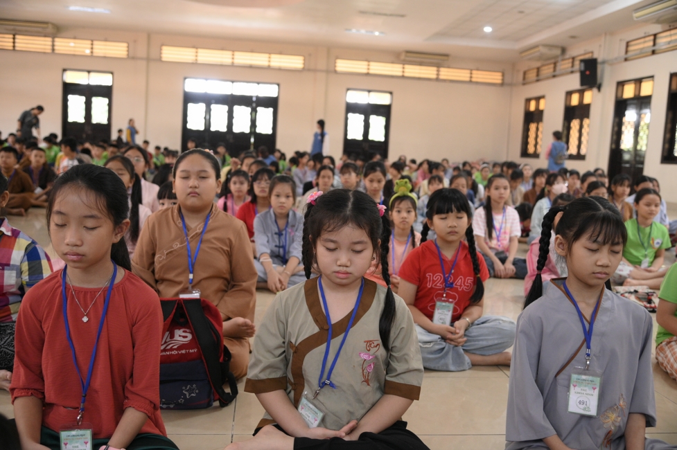 Khoá tu thiếu nhi “Em Về Bên Phật” Lần thứ 76.