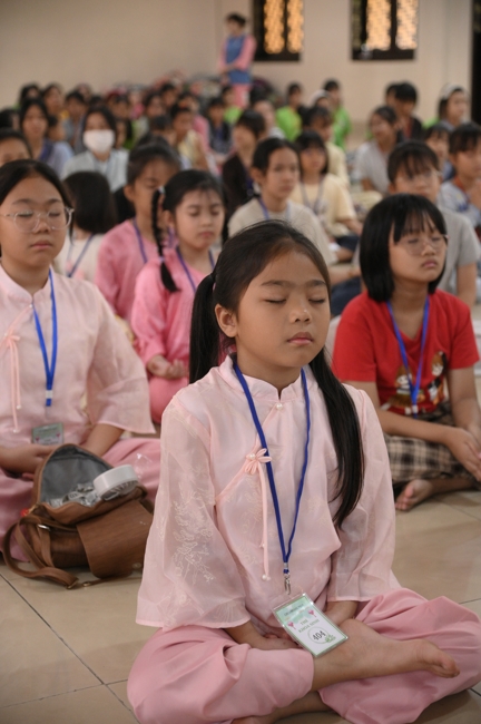 Khoá tu thiếu nhi “Em Về Bên Phật” Lần thứ 76.