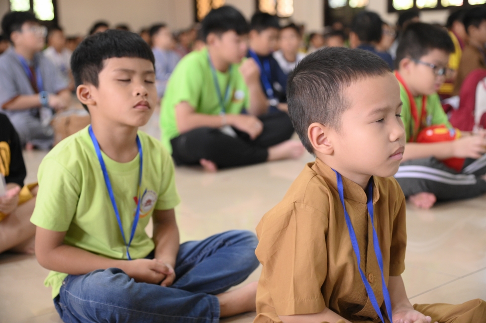 Khoá tu thiếu nhi “Em Về Bên Phật” Lần thứ 76.