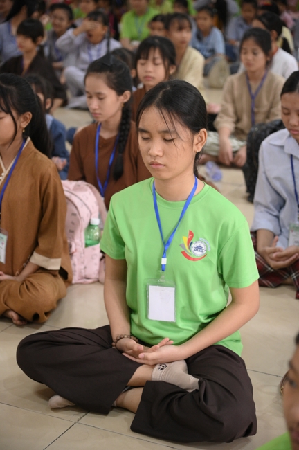 Khoá tu thiếu nhi “Em Về Bên Phật” Lần thứ 76.