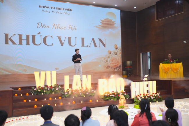 ĐÊM NHẠC HỘI “KHÚC VU LAN” TRƯỚC THỀM KHÓA TU SINH VIÊN HƯỚNG VỀ PHẬT PHÁP.