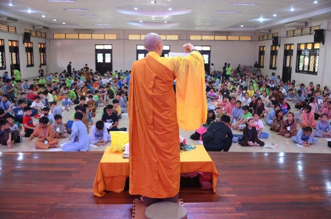 Khoá tu thiếu nhi “Em Về Bên Phật” Lần thứ 77.