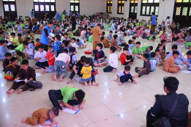 Khoá tu thiếu nhi “Em Về Bên Phật” Lần thứ 77.