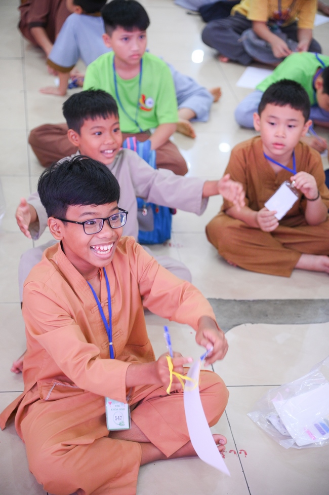 Khoá tu thiếu nhi “Em Về Bên Phật” Lần thứ 77.