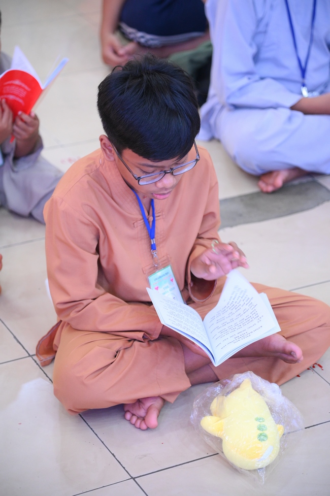 Khoá tu thiếu nhi “Em Về Bên Phật” Lần thứ 77.