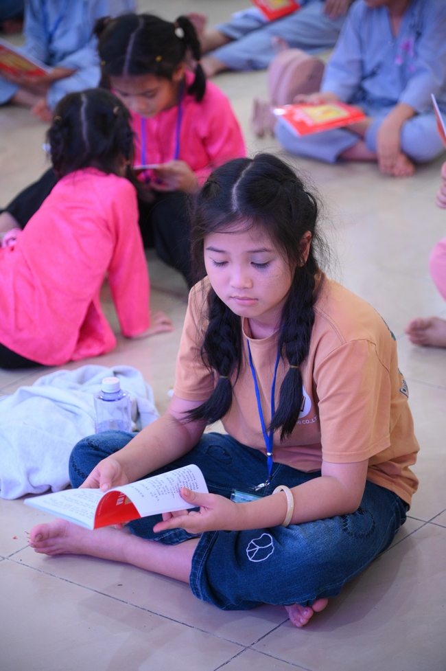 Khoá tu thiếu nhi “Em Về Bên Phật” Lần thứ 77.