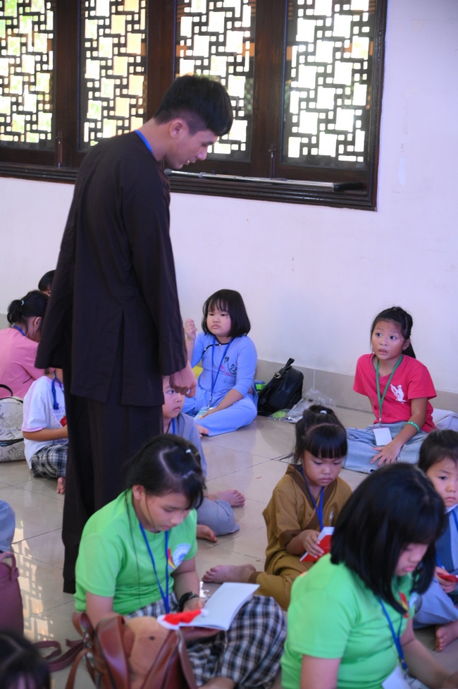 Khoá tu thiếu nhi “Em Về Bên Phật” Lần thứ 77.