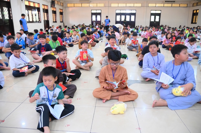 Khoá tu thiếu nhi “Em Về Bên Phật” Lần thứ 77.