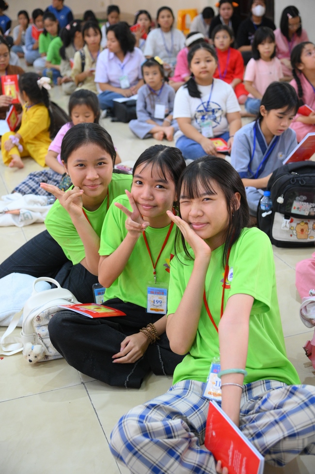 Khoá tu thiếu nhi “Em Về Bên Phật” Lần thứ 77.
