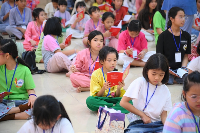 Khoá tu thiếu nhi “Em Về Bên Phật” Lần thứ 77.