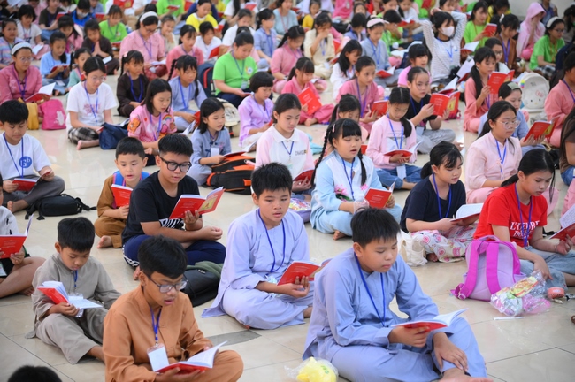 Khoá tu thiếu nhi “Em Về Bên Phật” Lần thứ 77.
