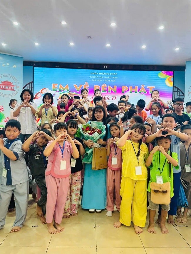 Khoá tu thiếu nhi “Em Về Bên Phật” Lần thứ 77.