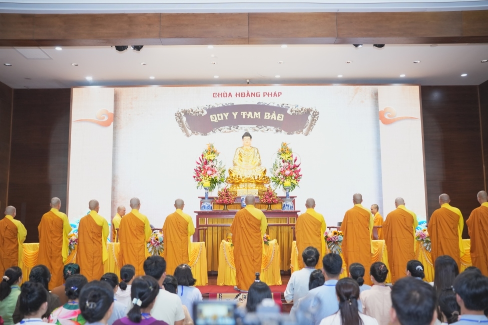 LỄ QUY Y TAM BẢO LẦN 03 (2026) - CHÙA HOẰNG PHÁP.