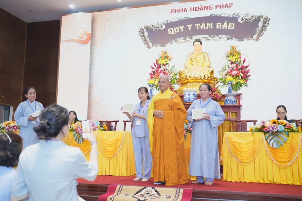 LỄ QUY Y TAM BẢO LẦN 03 (2026) - CHÙA HOẰNG PHÁP.